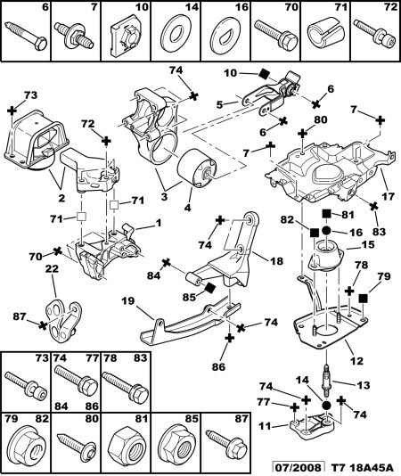 CITROËN 1806 88 - Moottorin tuki inparts.fi