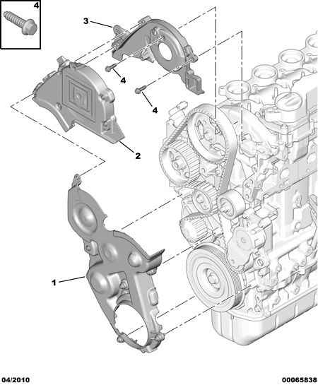 PEUGEOT 0320.W5 - Kotelo, hammashihna inparts.fi