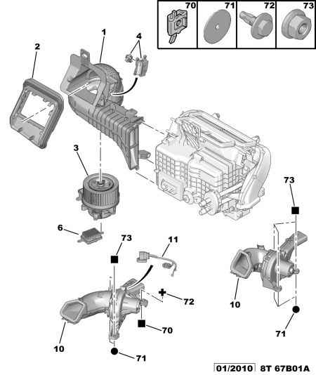 PEUGEOT 6441.CP - Sisätilapuhallin inparts.fi