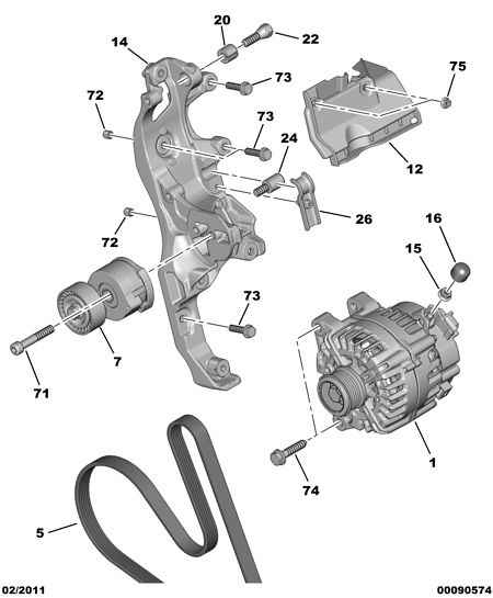 PEUGEOT 5750 YX - Moniurahihna inparts.fi