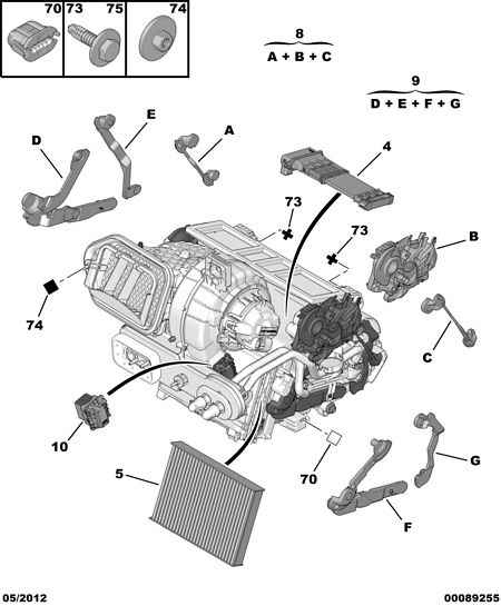 CITROËN 6441.FB - Vastus, sisäilmantuuletin inparts.fi