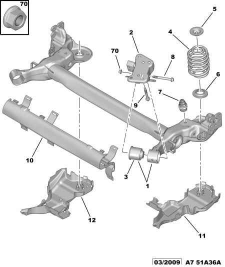 CITROËN 5131 F9 - Tukivarren hela inparts.fi