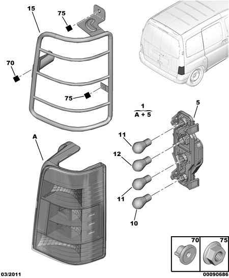 PEUGEOT 6350 J0 - Takavalo inparts.fi