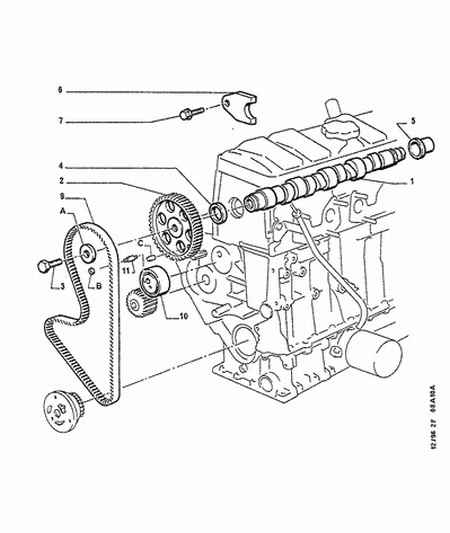 PEUGEOT (DF-PSA) 0829 54 - Kiristysrulla, hammashihnat inparts.fi