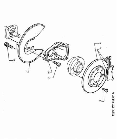 PEUGEOT 4246.H0 - Jarrulevy inparts.fi