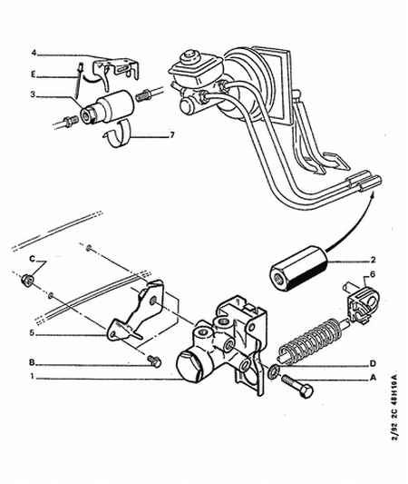 PEUGEOT 4861 53 - Jarrupaineensäädin inparts.fi