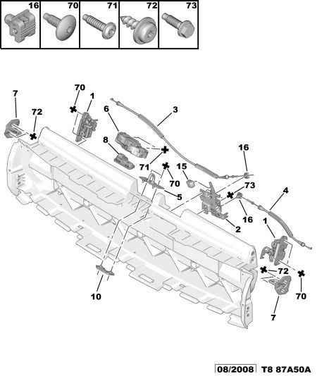 Opel 8719 F8 - Takaluukun lukko inparts.fi