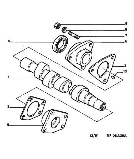 QH Benelux 0804 02 - CAMSHAFT BEARING inparts.fi