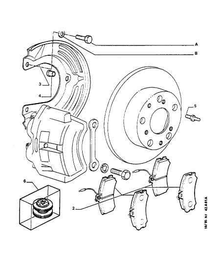 PEUGEOT 4246.B3 - Jarrulevy inparts.fi