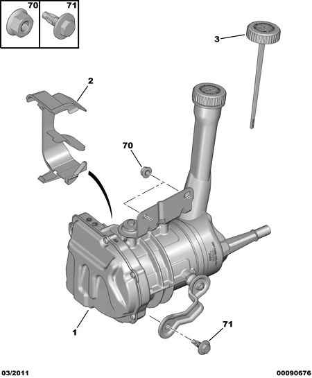 PEUGEOT 16 091 025 80 - Hydrauliikkapumppu, ohjaus inparts.fi