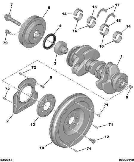 CITROËN 98 089 611 80 - Hihnapyörän ruuvi inparts.fi