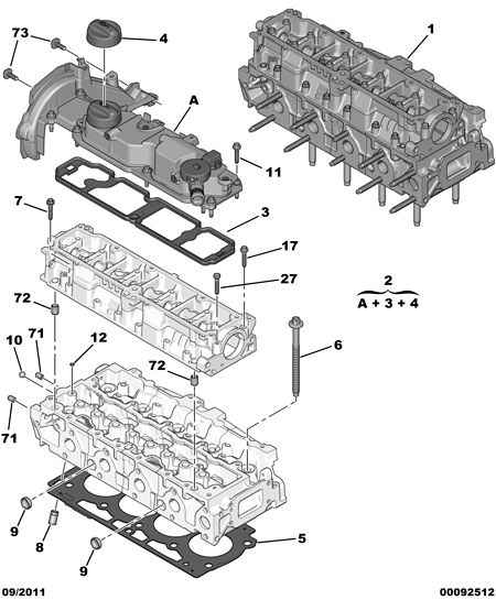 FORD 0200 HS - CYLINDER-HEAD inparts.fi