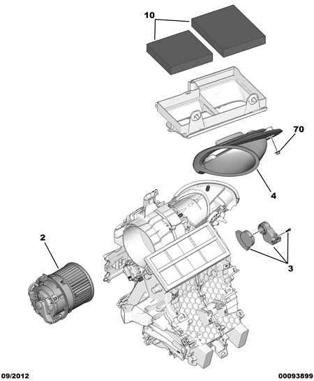 PEUGEOT 6447 VX - Suodatin, sisäilma inparts.fi