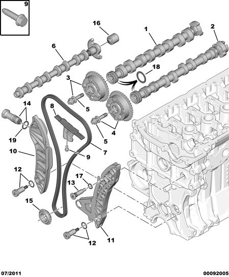 Vauxhall 0818 41 - ENGINE TIMING PAD inparts.fi