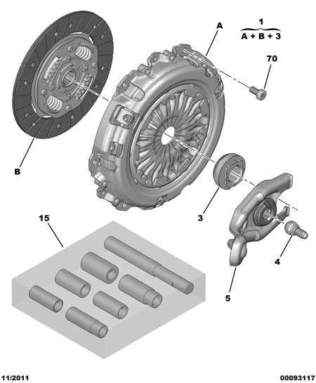 PEUGEOT (DF-PSA) 2053 09 - Kytkinpaketti inparts.fi