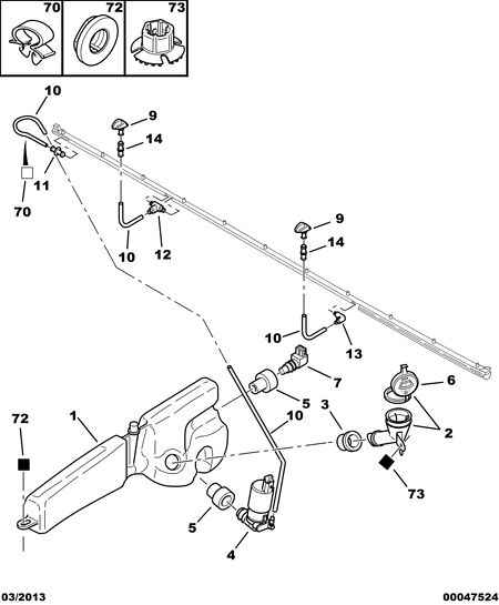 FIAT 6434 71 - Adapteri, lasinpesimen pumppulaite inparts.fi