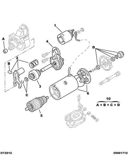 PEUGEOT 5835 A6 - Siipipyörä, vesipumppu inparts.fi