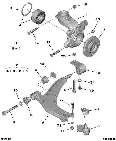 PEUGEOT 3520.H3 - Tukivarsi, pyöräntuenta inparts.fi