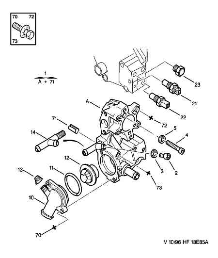 CITROËN 1336.A1 - Jäähdytysnesteputki inparts.fi