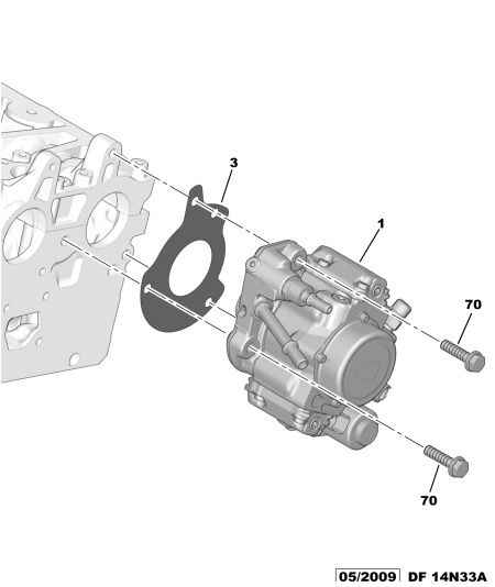 PEUGEOT 1920 QH - Korkeapainepumppu inparts.fi