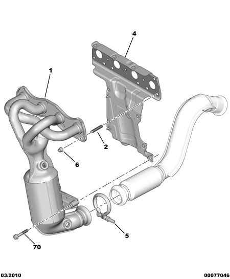 PEUGEOT (DF-PSA) 0341 N1 - Pakoputki inparts.fi