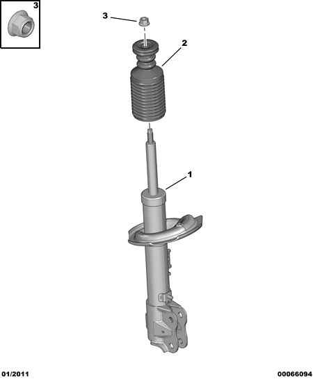 CITROËN 5054 43 - Vaimennuskumi, jousitus inparts.fi