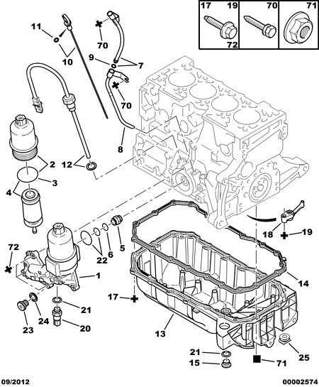 CITROËN 1109 R6 - Öljynsuodatin inparts.fi