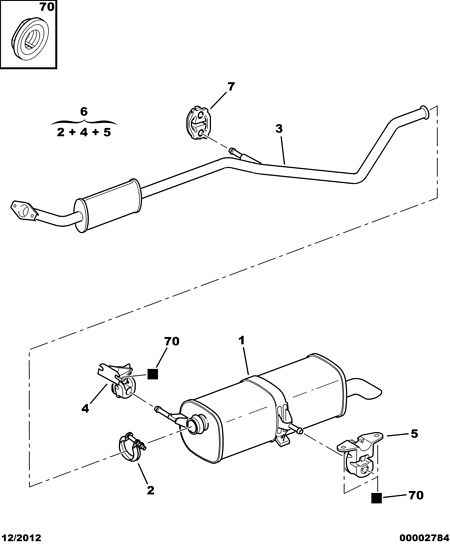 PEUGEOT 1726 KF - Takaäänenvaimentaja inparts.fi