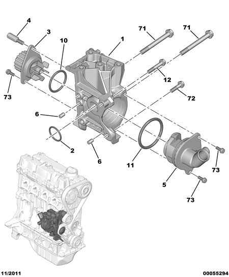 CITROËN 1201.G2 - Vesipumppu inparts.fi