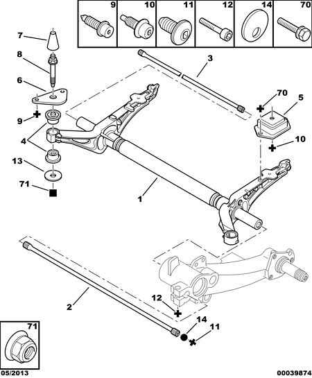 PEUGEOT (DF-PSA) 5131 98 - Akselinripustus inparts.fi