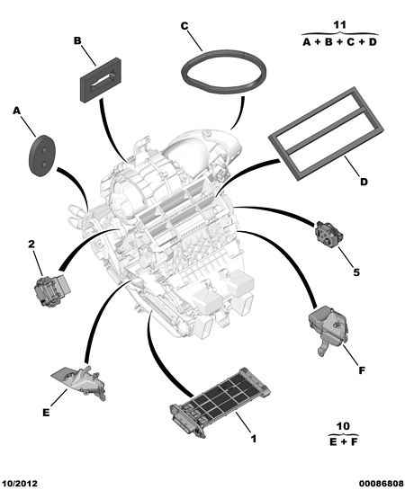 CITROËN 6441 AA - Vastus, sisäilmantuuletin inparts.fi