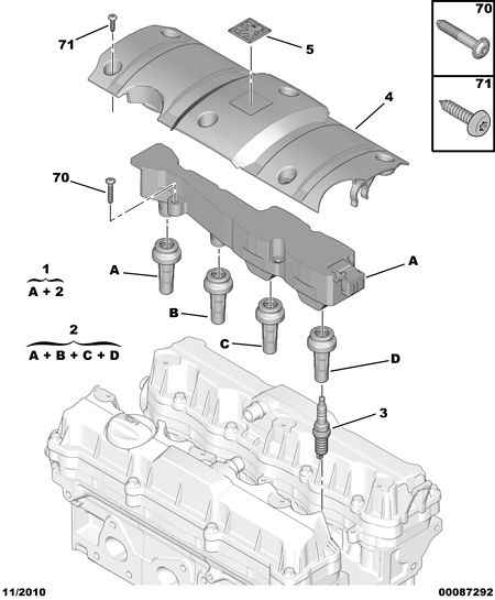 PEUGEOT 5960 F3 - Sytytystulppa inparts.fi