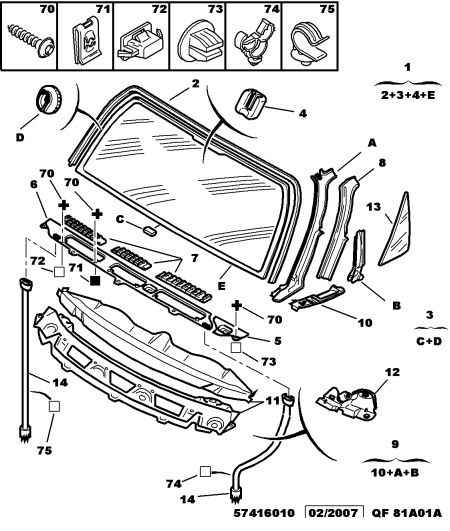 PEUGEOT 8116 59 - Tuulilasi inparts.fi