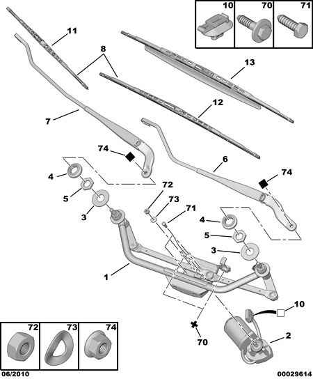 PEUGEOT 6426 LE - Pyyhkijänsulka inparts.fi