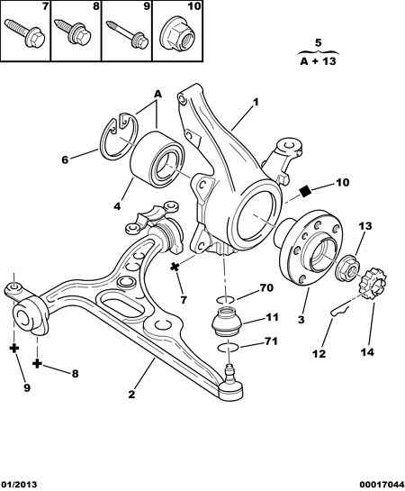 PEUGEOT 3326 40 - Pyöränlaakerisarja inparts.fi