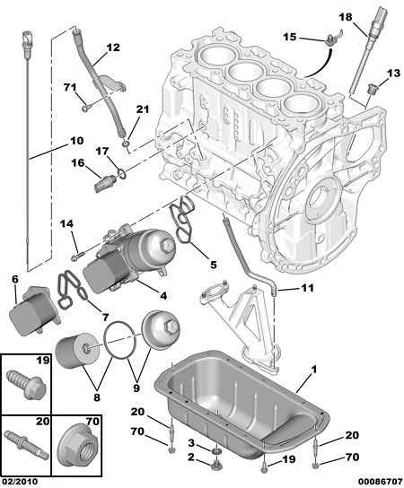 TOYOTA 1103.K2 - Moottoriöljyn jäähdytin inparts.fi