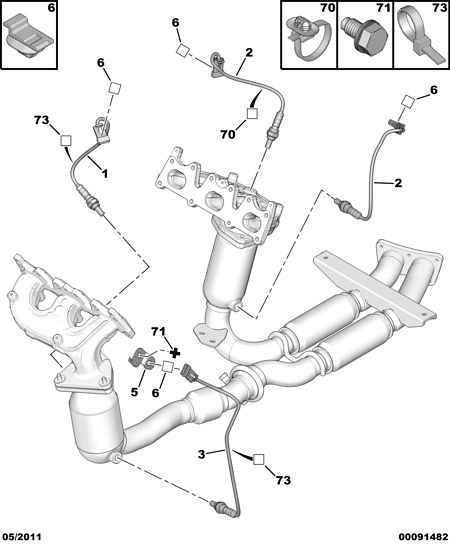 PEUGEOT 1628 KY - Lambdatunnistin inparts.fi