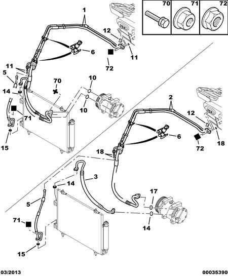 PEUGEOT 6460 EL - O-RING inparts.fi