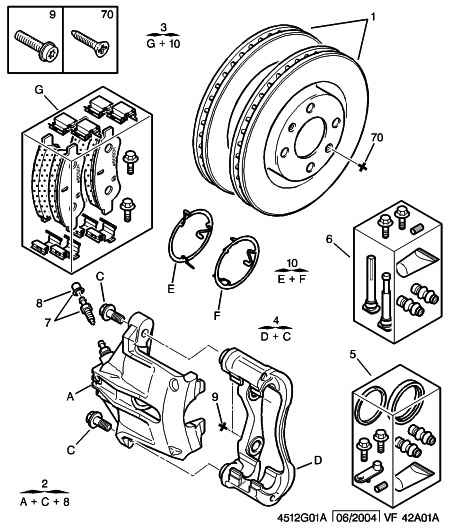 CITROËN 4439 25 - Ohjainhylsysarja, jarrusatula inparts.fi