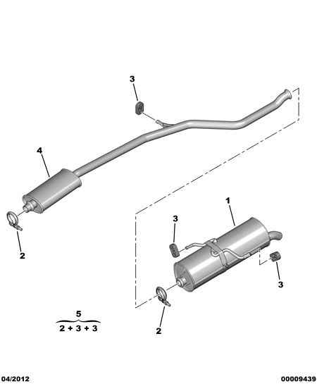 PEUGEOT 1730 GP - Takaäänenvaimentaja inparts.fi