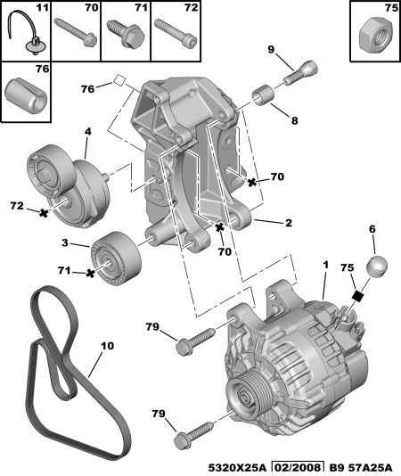 CITROËN 5750 ZH - Moniurahihna inparts.fi