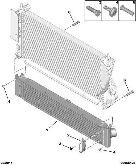 FIAT 0384 K1 - Välijäähdytin inparts.fi