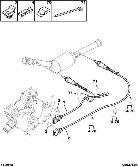 Peugeot Motorcycles 1628 QY - Lambdatunnistin inparts.fi