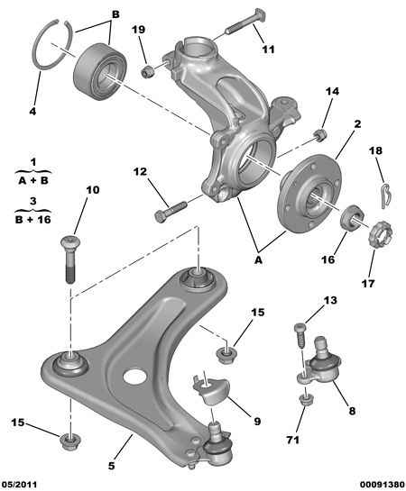 CITROËN 98 032 865 80 - Tukivarsi, pyöräntuenta inparts.fi