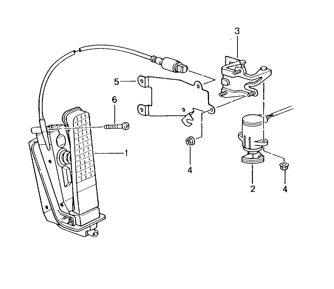 Porsche 996 606 115 00 - Sensori, kaasupolkimen asento inparts.fi