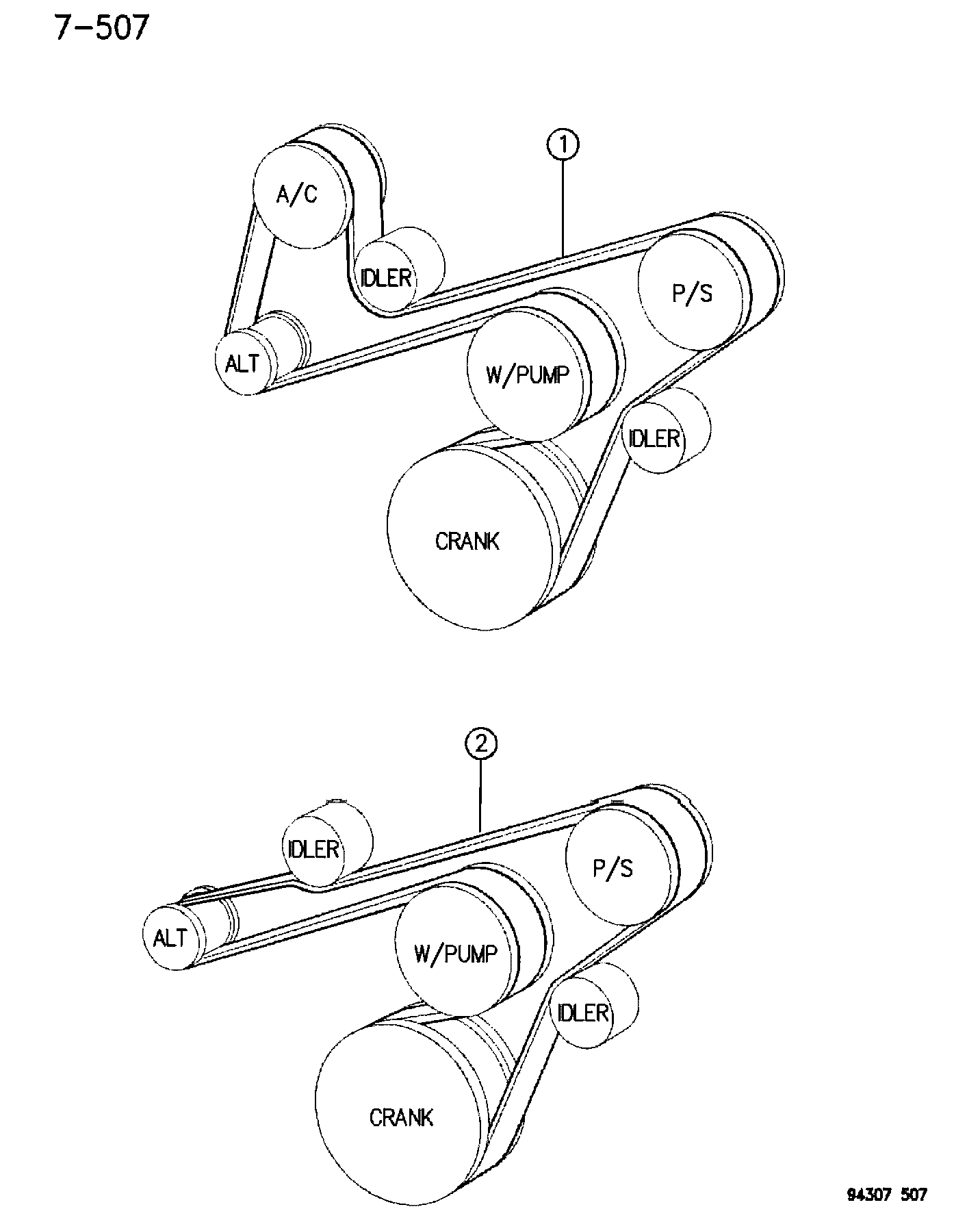 Chrysler 53010 257 - Moniurahihna inparts.fi