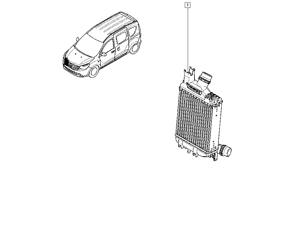 RENAULT TRUCKS 144965154R - Välijäähdytin inparts.fi