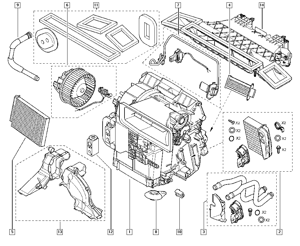 NISSAN 8201370532 - Suodatin, sisäilma inparts.fi