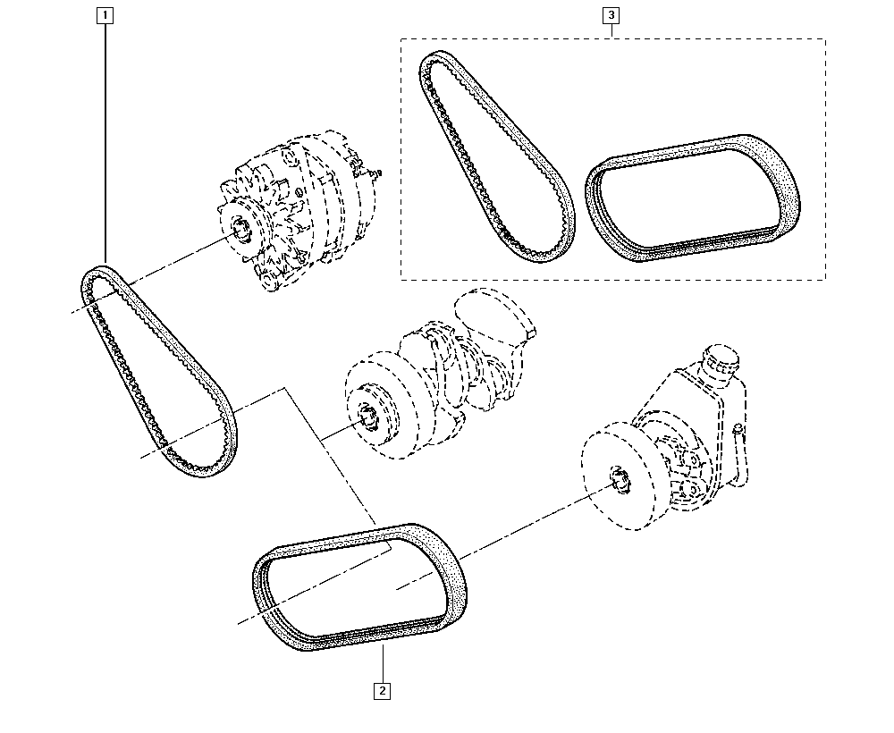 RENAULT 7701068435 - Kiilahihna inparts.fi