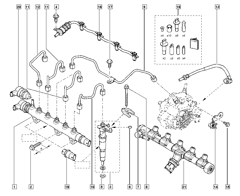 RENAULT 77 01 062 204 - Tiivisterengas inparts.fi